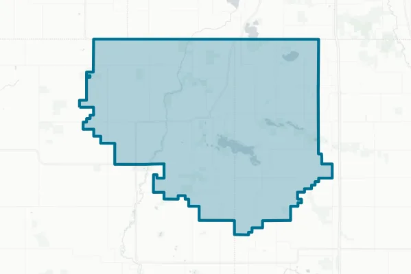 Lake Mills Community School District — detail map