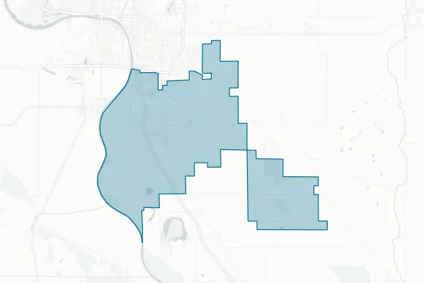 Sergeant Bluff-luton Community School District — detail map