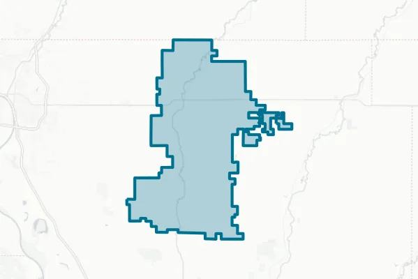 Woodbury Central Community School District — detail map
