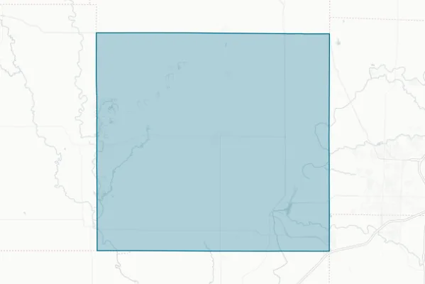 Cherokee County Kansas — detail map