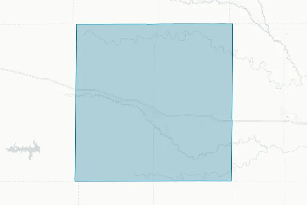 Ellis County — detail map