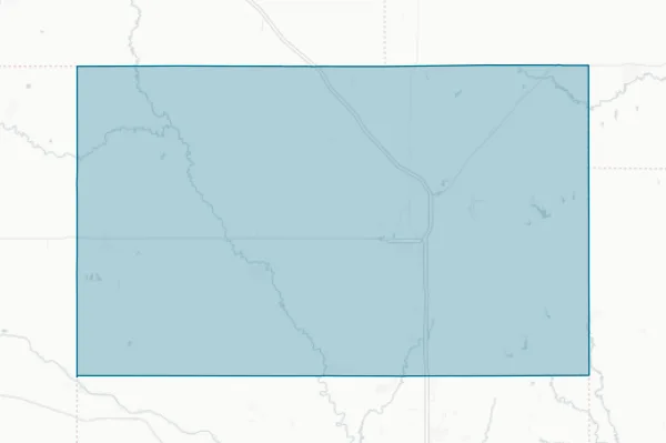 Harvey County — detail map