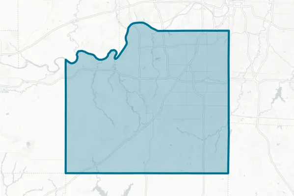 Johnson County — detail map
