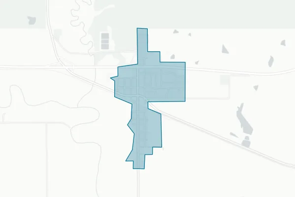 City of Strong City — detail map