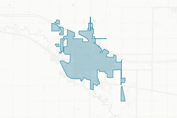 City of Hays — detail map