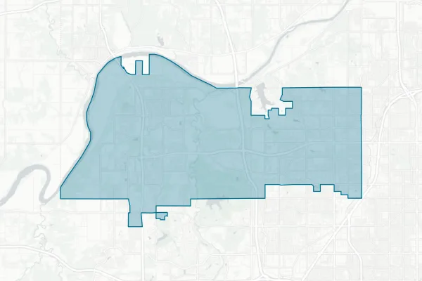 City of Shawnee — detail map
