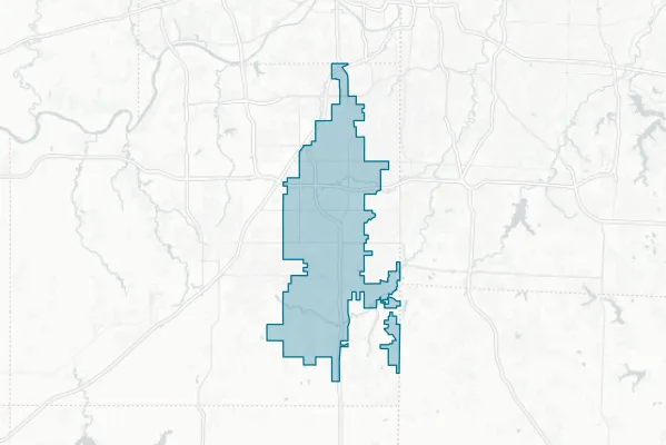 City of Overland Park — detail map