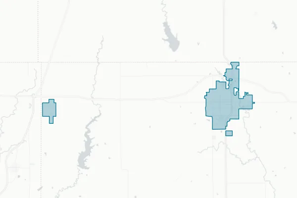City of Parsons — detail map