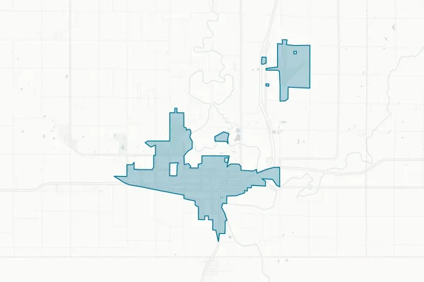 City of Coffeyville — detail map