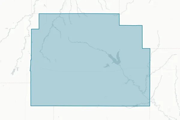 STANTON COUNTY, KANSAS — detail map