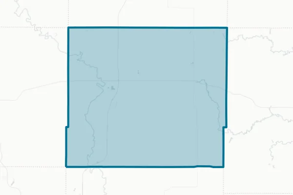 Unified School District #257 — detail map