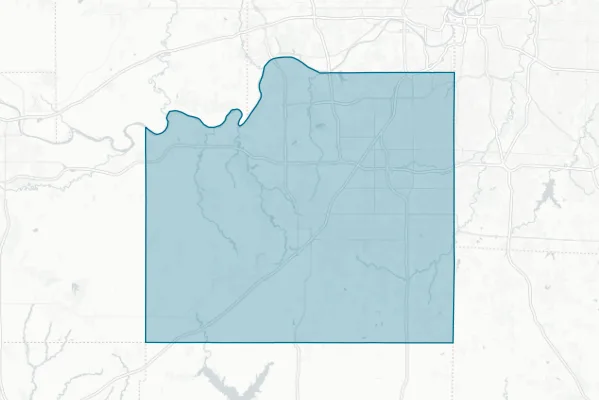 Blue Valley School District No 229 — detail map