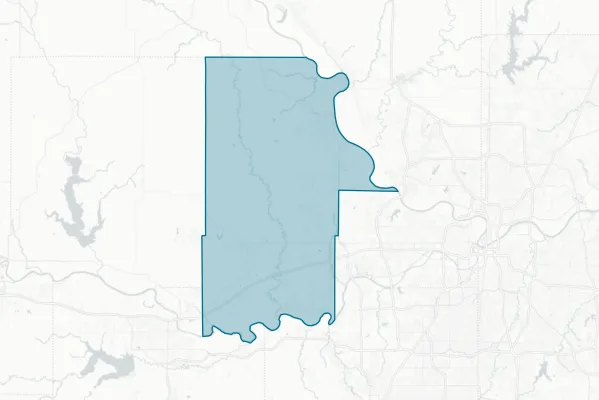 Unified School District No. 458 — detail map