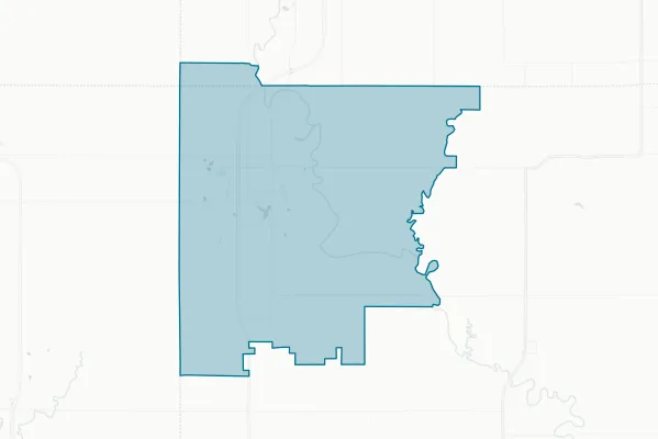 Unified School District #413 — detail map