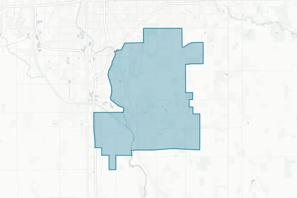 Derby Unified School District No. 260 — detail map