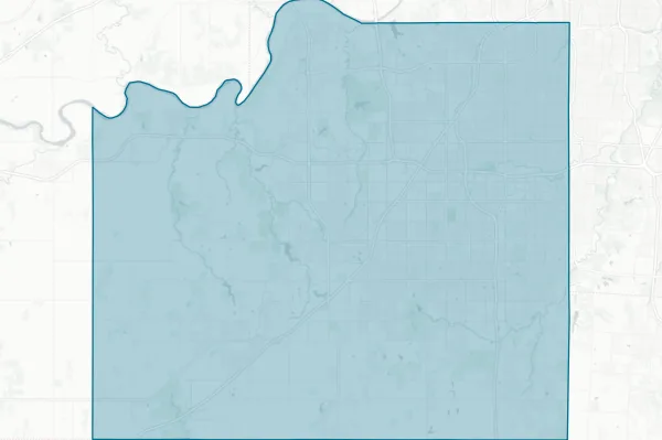 Johnson County Park & Recreation District — detail map