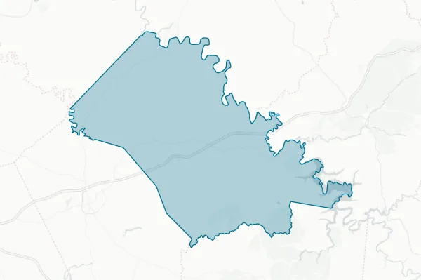 Bath County Fiscal Court — detail map