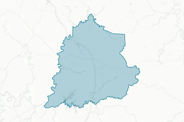 Laurel County Fiscal Court — detail map