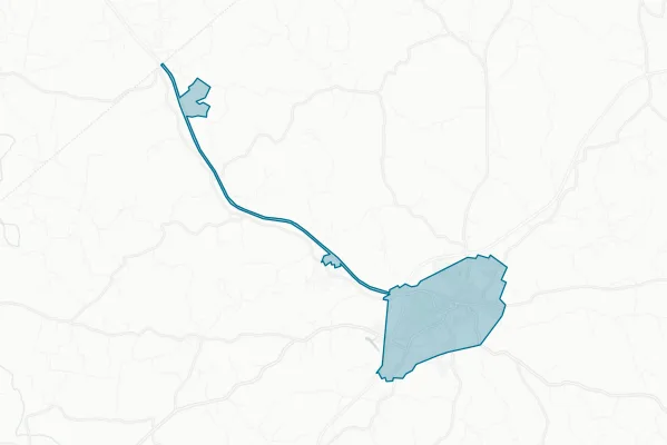 City of Scottsville — detail map