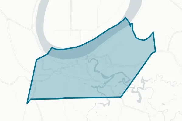 Cloverport ISD/Board of Education — detail map