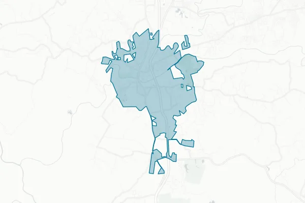 City of Shepherdsville — detail map