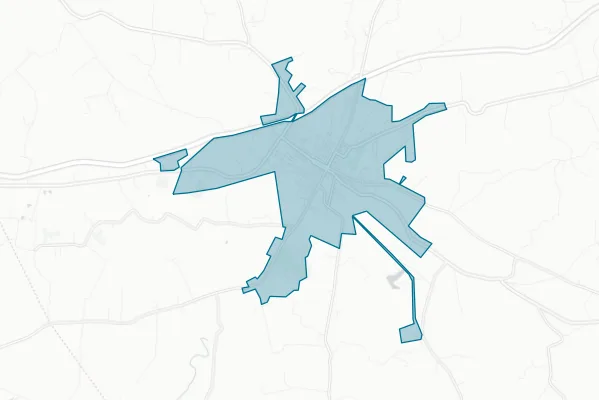 City of Princeton — detail map