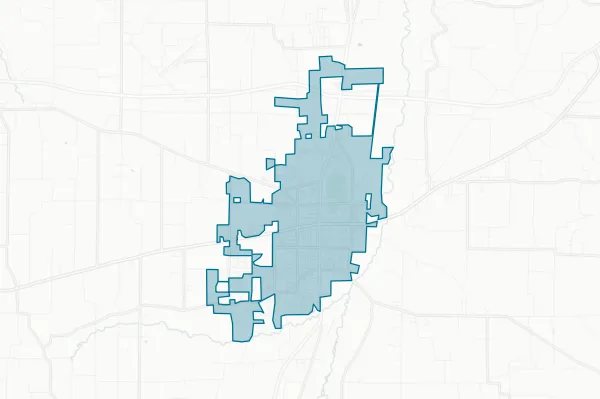 City of Murray — detail map