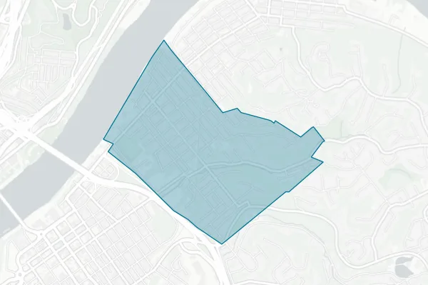 City of Bellevue — detail map