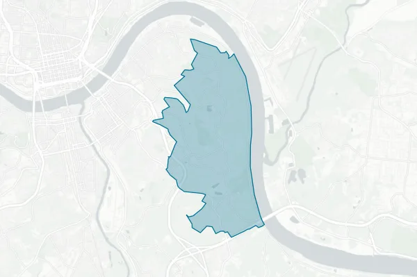 City of Fort Thomas — detail map