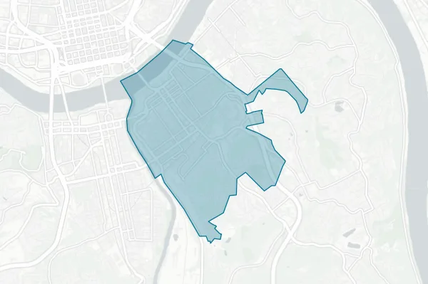 City of Newport — detail map