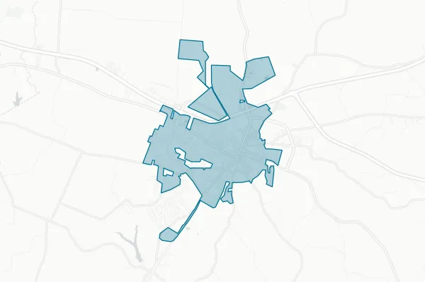 City of Winchester — detail map