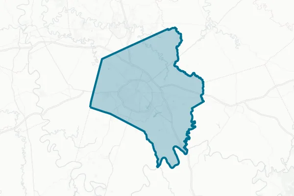 Lexington Fayette Urban County Government — detail map