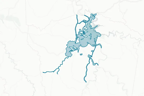 City of Prestonsburg — detail map