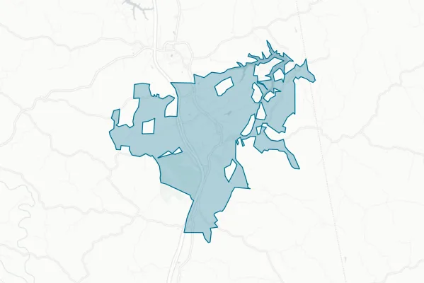 City of Williamstown — detail map