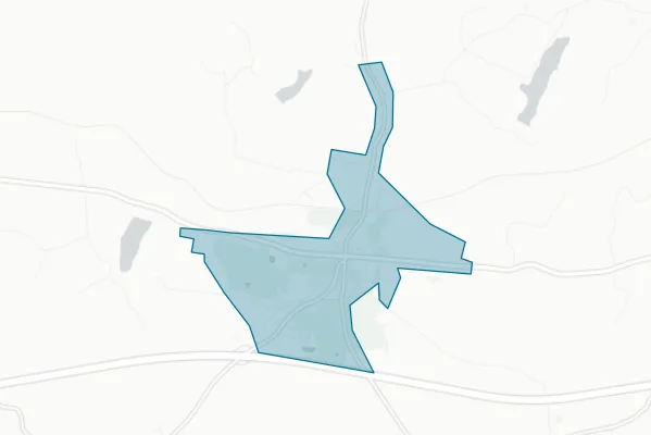City of Caneyville Kentucky — detail map