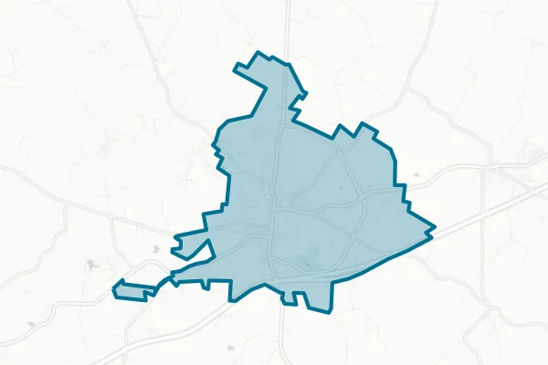 City of Leitchfield — detail map