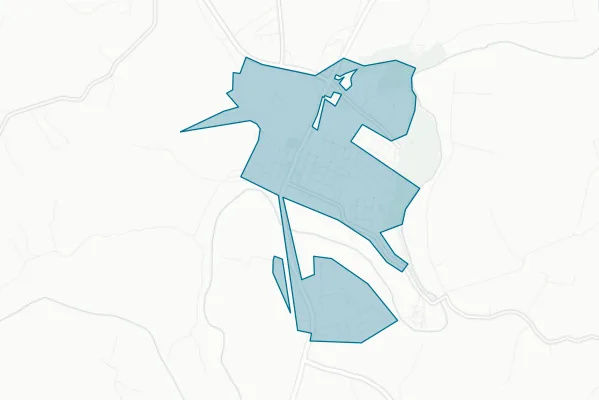 City of Greensburg — detail map
