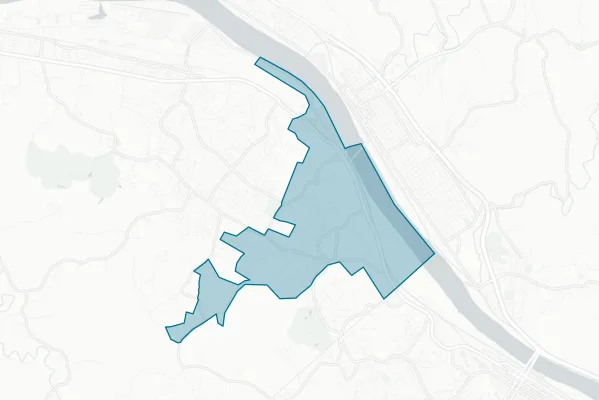 City of Russell Kentucky — detail map