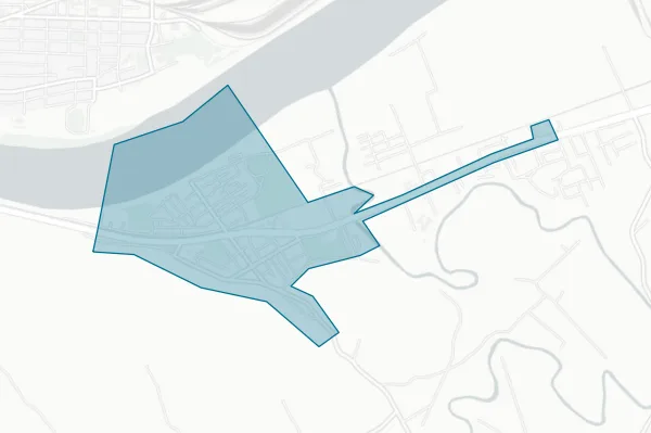 City of South Shore — detail map