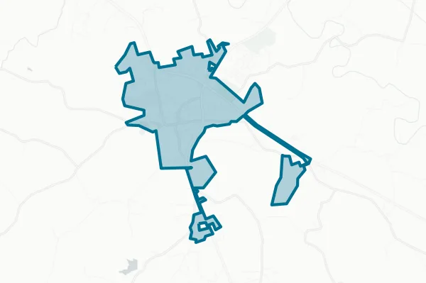 City of Stanford — detail map