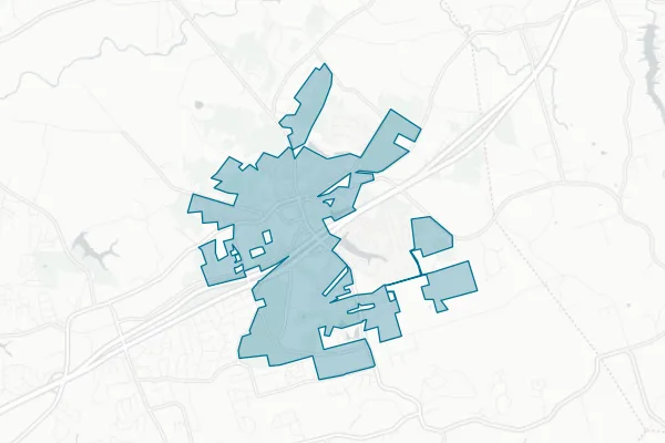 City of La Grange — detail map