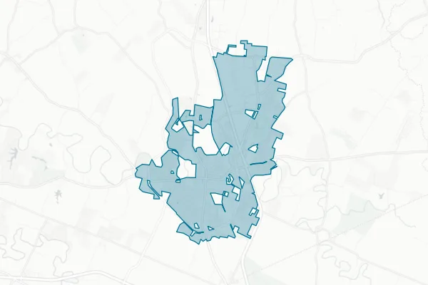 City of Georgetown — detail map