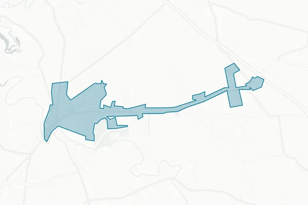 City of Cadiz — detail map