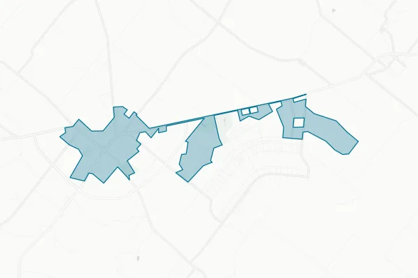 City of Morganfield — detail map