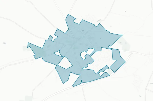 City of Versailles — detail map