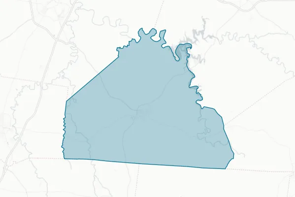 Allen County School District — detail map