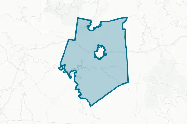 Barren County Board of Education — detail map
