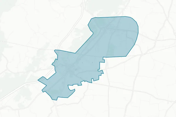 Caverna Independent School District — detail map