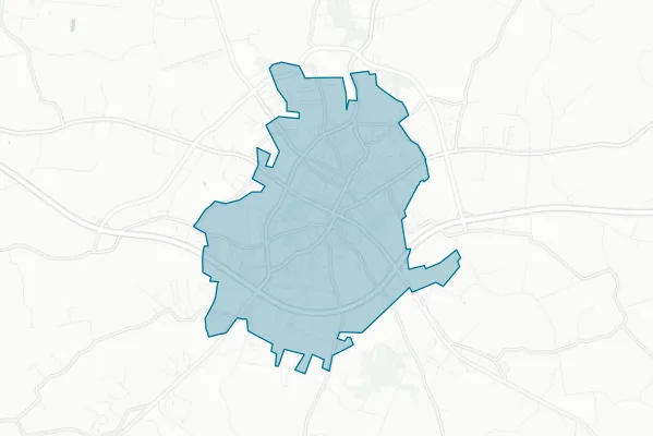 Glasgow Independent School District — detail map