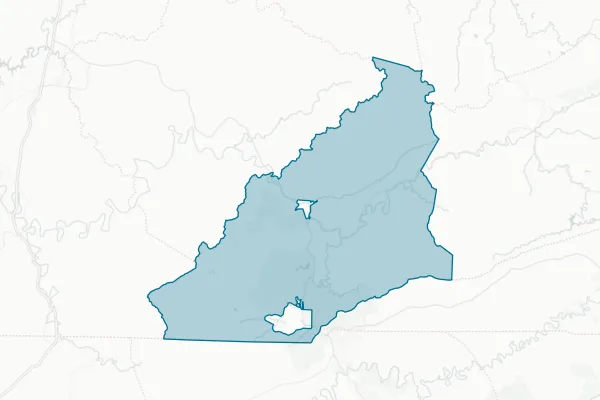 Bell County Board of Education — detail map
